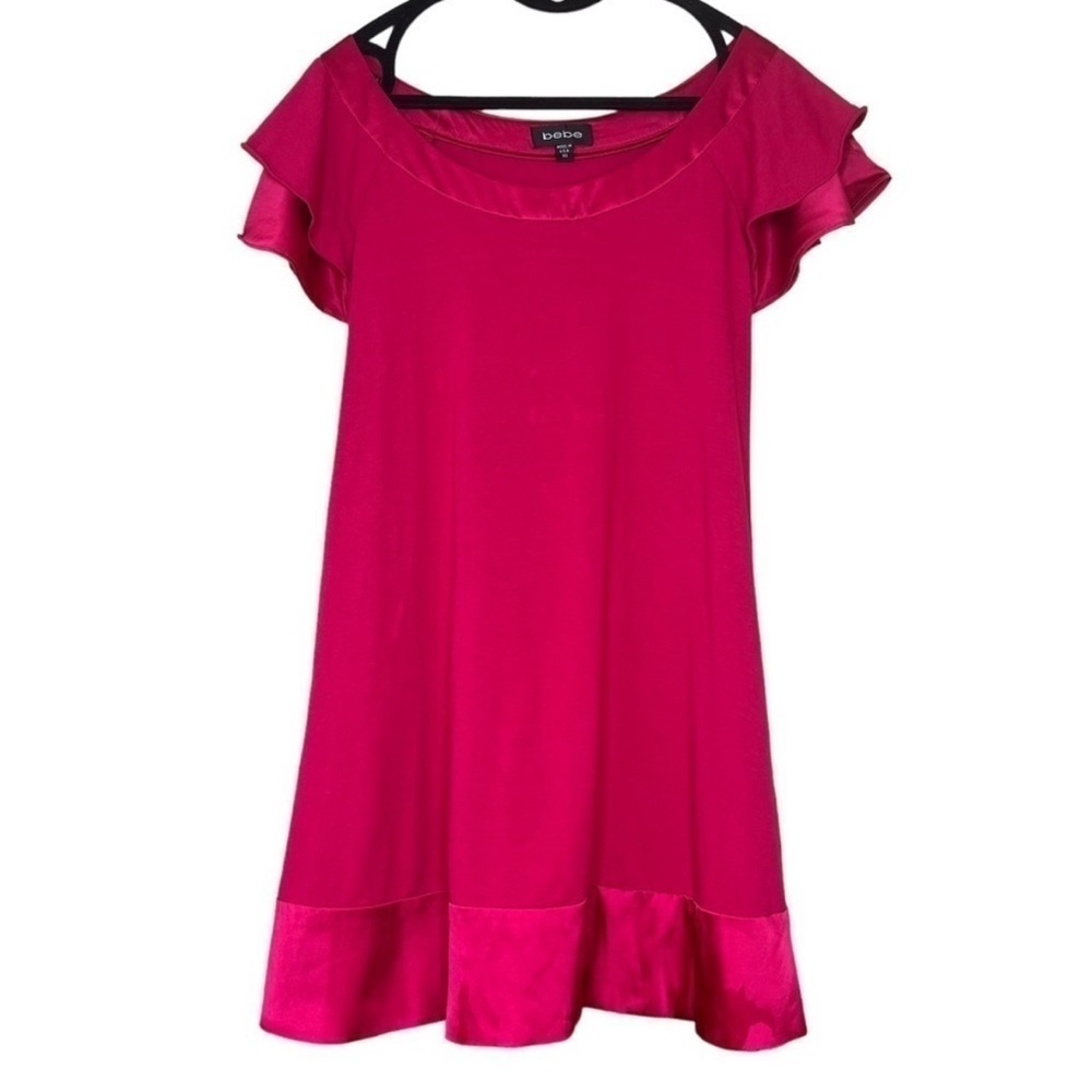 BEBE Hot Pink dress